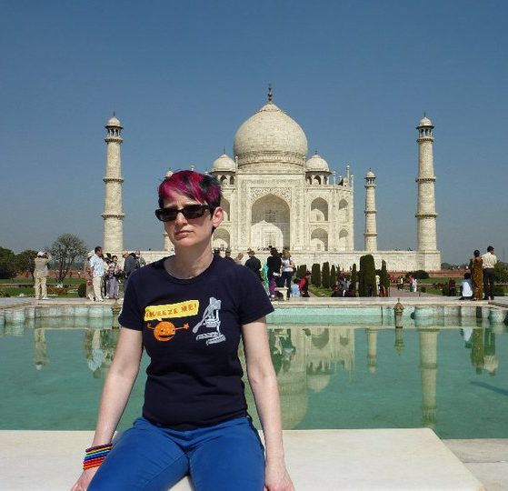 ’Berta at the Taj Mahal