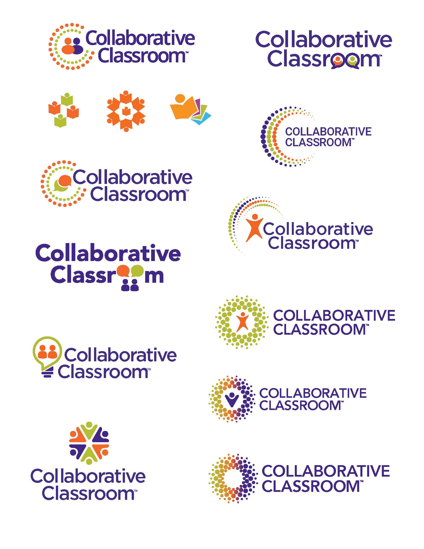 Collaborative Classroom logo mockups