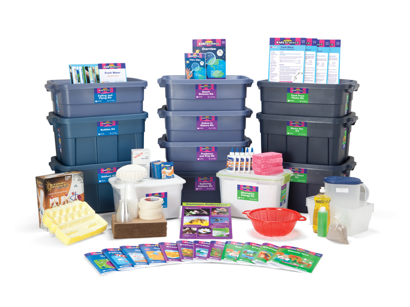 all 15 science kit tubs