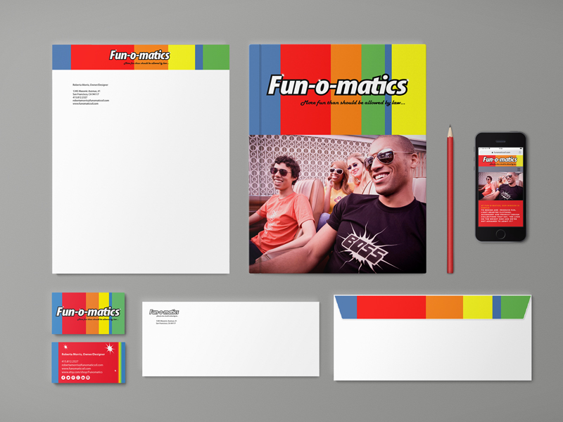 Fun-o-matics identity package